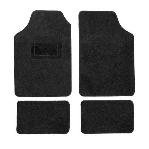 Tappetini In Moquette 320 Gr/mq Con Battitacco Rinforzato E Fondo Antiscivolo Universali - Mod. Tt012 Tappetini In Moquette 320 Gr/mq Con Battitacco Rinforzato E Fondo Antiscivolo Universali - Mod. Tt012